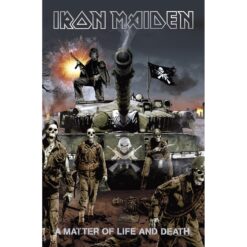 Iron Maiden "A Matter Of Life And Death" Tekstiilplakat