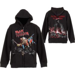 Iron Maiden "Scuffed Trooper" Lukuga pusa / Zip Hoodie