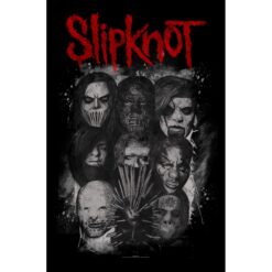 Slipknot "Masks" Tekstiilplakat