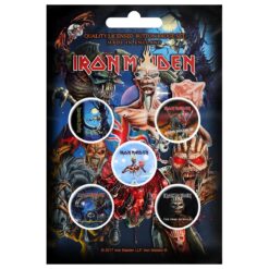 Iron Maiden "Later Albums" Märgikomplekt / Badge set