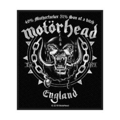 Motörhead "Ball & Chain" Embleem / Patch
