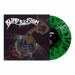 Blind Illusion "The Sane Asylum" GREEN/BLACK splatter LP