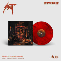 Sadist "Firescorched" LP RED SMOKE