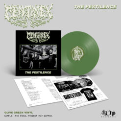 Centinex "The Pestilence" 12" EP  MILITARY GREEN