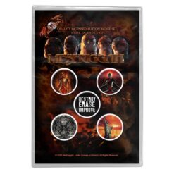 Meshuggah "Immutable" Märgikomplekt / Badge set