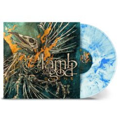 Lamb Of God "Omens" LP WHITE/BLUE MARBLED