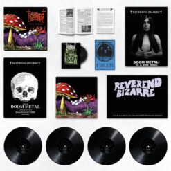 Reverend Bizarre "Slice of Doom" 4LP+DVD box set