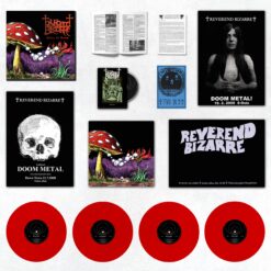 Reverend Bizarre "Slice of Doom" 4LP+DVD box set RED VINYL