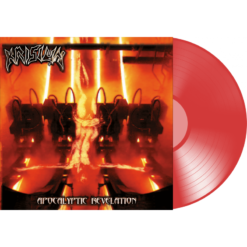 Krisiun "Apocalyptic Revelations" LP TRANSPARENT RED