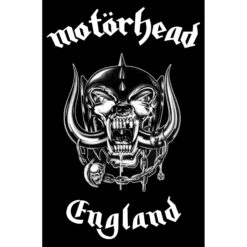 Motörhead "England" Tekstiilplakat