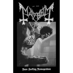 Mayhem "Pure Fucking Armageddon" Tekstiilplakat