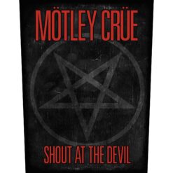 Mötley Crüe "Shout At The Devil" Seljaembleem / Backpatch