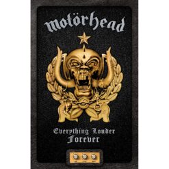 Motörhead "Everything Louder Forever" Tekstiilplakat