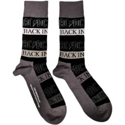 AC/DC "Back In Black" Sokid / Socks