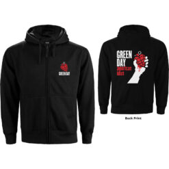 Green Day "American Idiot" Lukuga pusa / Zip Hoodie