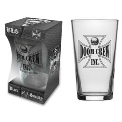 Black Label Society "Doom Crew" Õlleklaas / Beer Glass