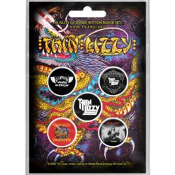 Thin Lizzy "Chinatown" Märgikomplekt / Badge set