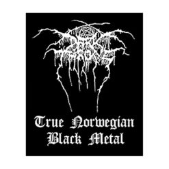 Darkthrone "True Norwegian Black Metal" Embleem / Patch
