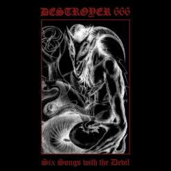 Deströyer 666 "Six Songs With The Devil" LP WHITE