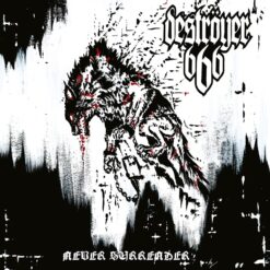Deströyer 666 "Never Surrender" LP WHITE