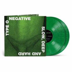 Type O Negative "Slow, Deep and Hard" Gatefold 2LP GREEN/BLACK splatter