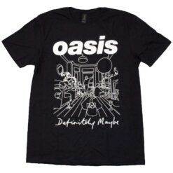Oasis "Definitely Maybe Line Drawing" TS