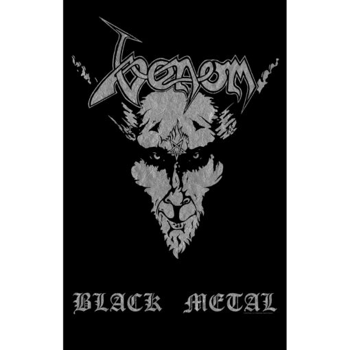 Venom "Black Metal" Tekstiilplakat