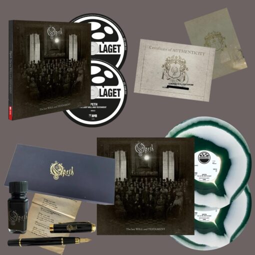 Opeth "The Last Will And Testament" CD+Bluray+2LP BOX SET