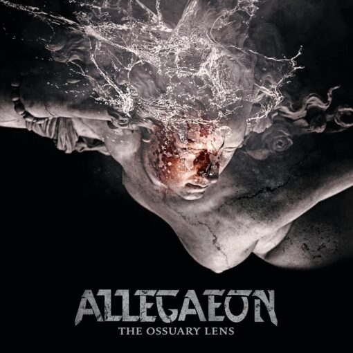 Allegaeon "The Ossuary Lens" LP RED OBSIDIAN MARBLED