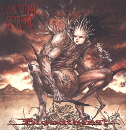 Cannibal Corpse "Bloodthirst" CD (Censored cover)