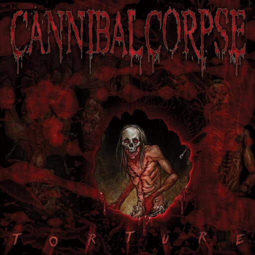 Cannibal Corpse "Torture" LP CLEAR BLOOD RED