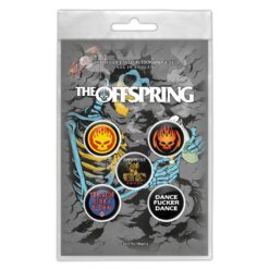 Offspring, The "Skeleton Molotov" Märgikomplekt / Badge set