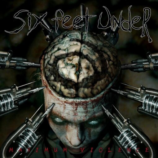 Six Feet Under "Maximum Violence" LP CLEAR BLACKDUST