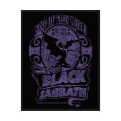 Black Sabbath "Lord Of This World" Embleem / Patch
