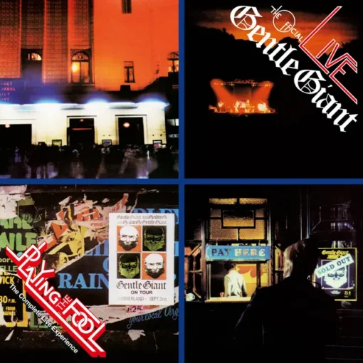 Gentle Giant "Playing The Fool" CD/Bluray