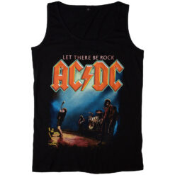 AC/DC "Let There Be Rock" Girlie Tanktop