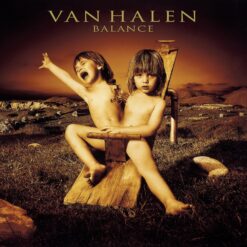 Van Halen "Balance" 2LP Gatefold TRANSPARENT ORANGE