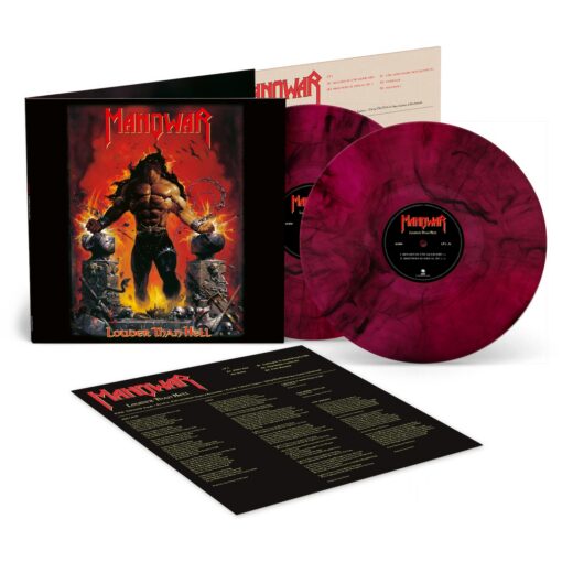 Manowar "Louder Than Hell" 2LP RED/BLACK (ETTETELLIMINE)