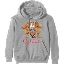 Queen "Classic Crest" Hall Pusa / Grey Hoodie