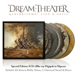 Dream Theater "Quarantième: Live À Paris" Digipak 2Bluray/3CD (ETTETELLIMINE)