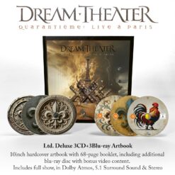 Dream Theater "Quarantième: Live À Paris" 3Bluray/3CD Artbook (ETTETELLIMINE)