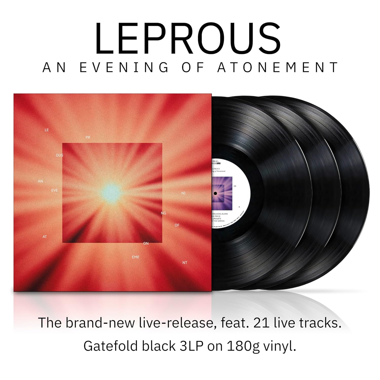 Leprous "An Evening Of Atonement" 3LP
