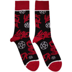 Slayer "Logos and Pentagrams" Sokid / Socks