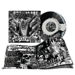 Rob Zombie "The Great Satan" LP BLACK and WHITE SWIRL