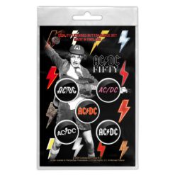 AC/DC "Bolt Array" Märgikomplekt / Badge set