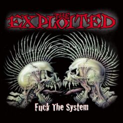 Exploited, The "Fuck The System" 2LP CLEAR W RED/BLACK SPLATTER