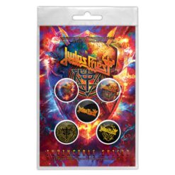 Judas Priest "Invincible Shield" Märgikomplekt / Badge set