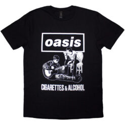 Oasis "Cigarettes & Alcohol Illustration" TS