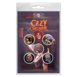 Ozzy Osbourne "Diary Of A Madman" Märgikomplekt / Badge set