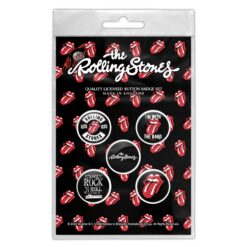 Rolling Stones, The "Tongue" Märgikomplekt / Badge set